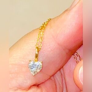 14 K Gold Sweet 😇Heart Pendant
